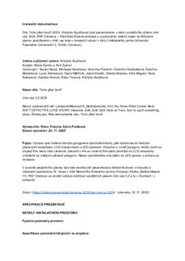 Instalační dokumentace